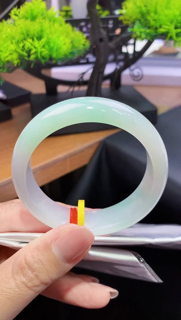 未镶嵌手镯翡翠k34天然A货缅甸翡翠54.8