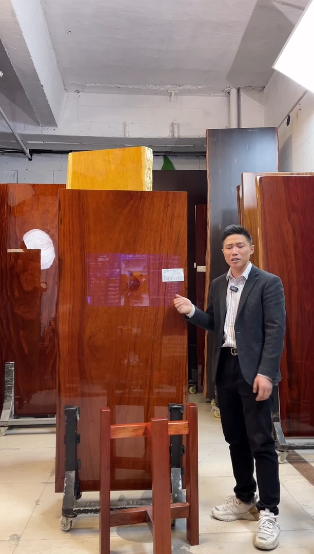 爱***?【ZG-91刚果花梨171*76.5*8.5加红三角支架*2】