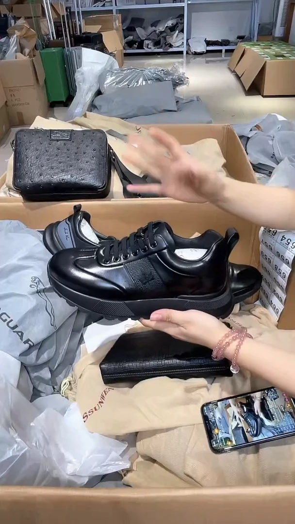 牛皮（革）韩爵绅士包包皮具/5363款40码