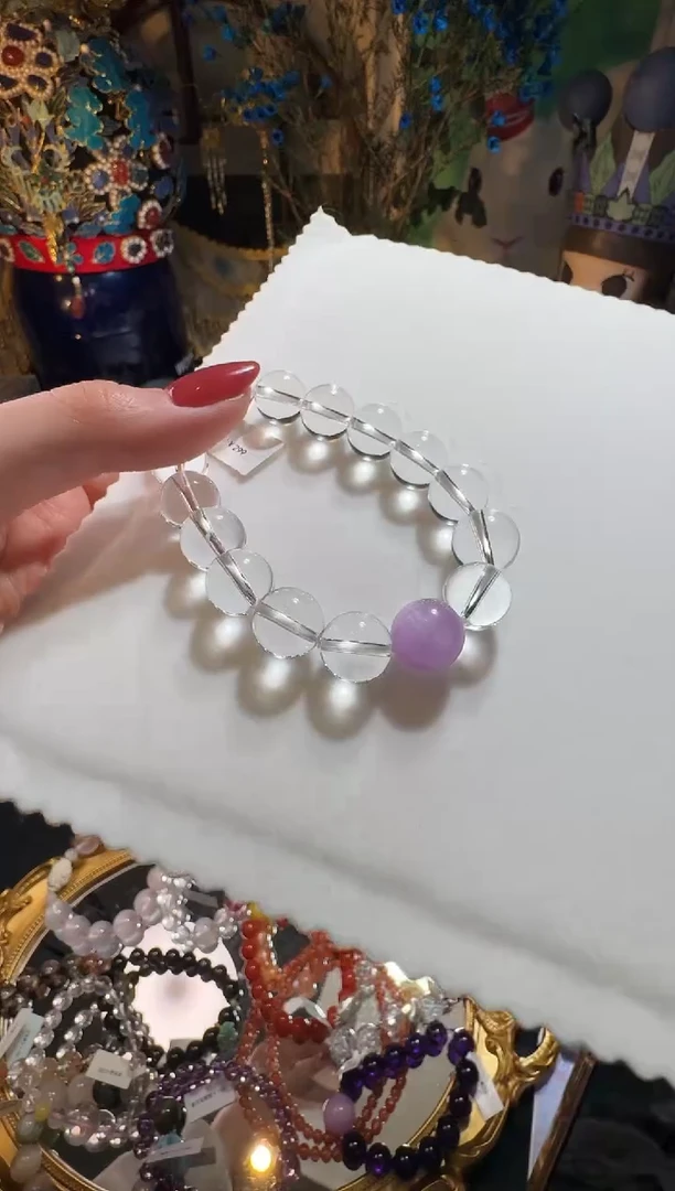 【闪购商品】水晶手串未镶嵌白水晶手串