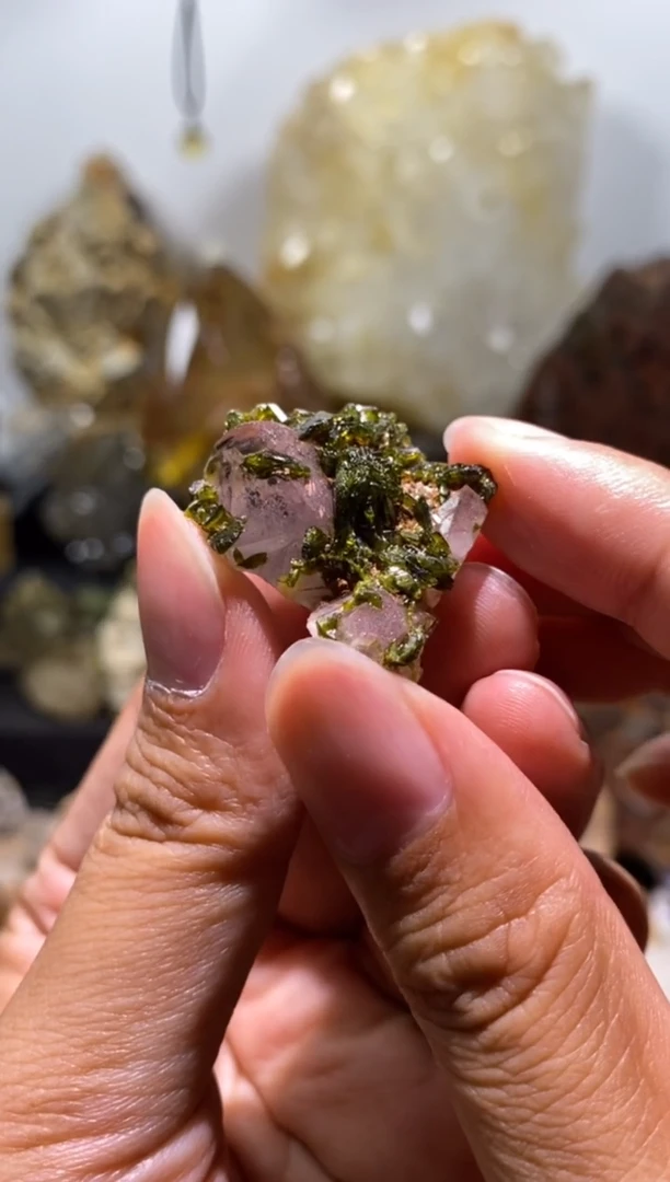 水晶珠宝半成品未镶嵌9号四川花园水晶【秘密花园】