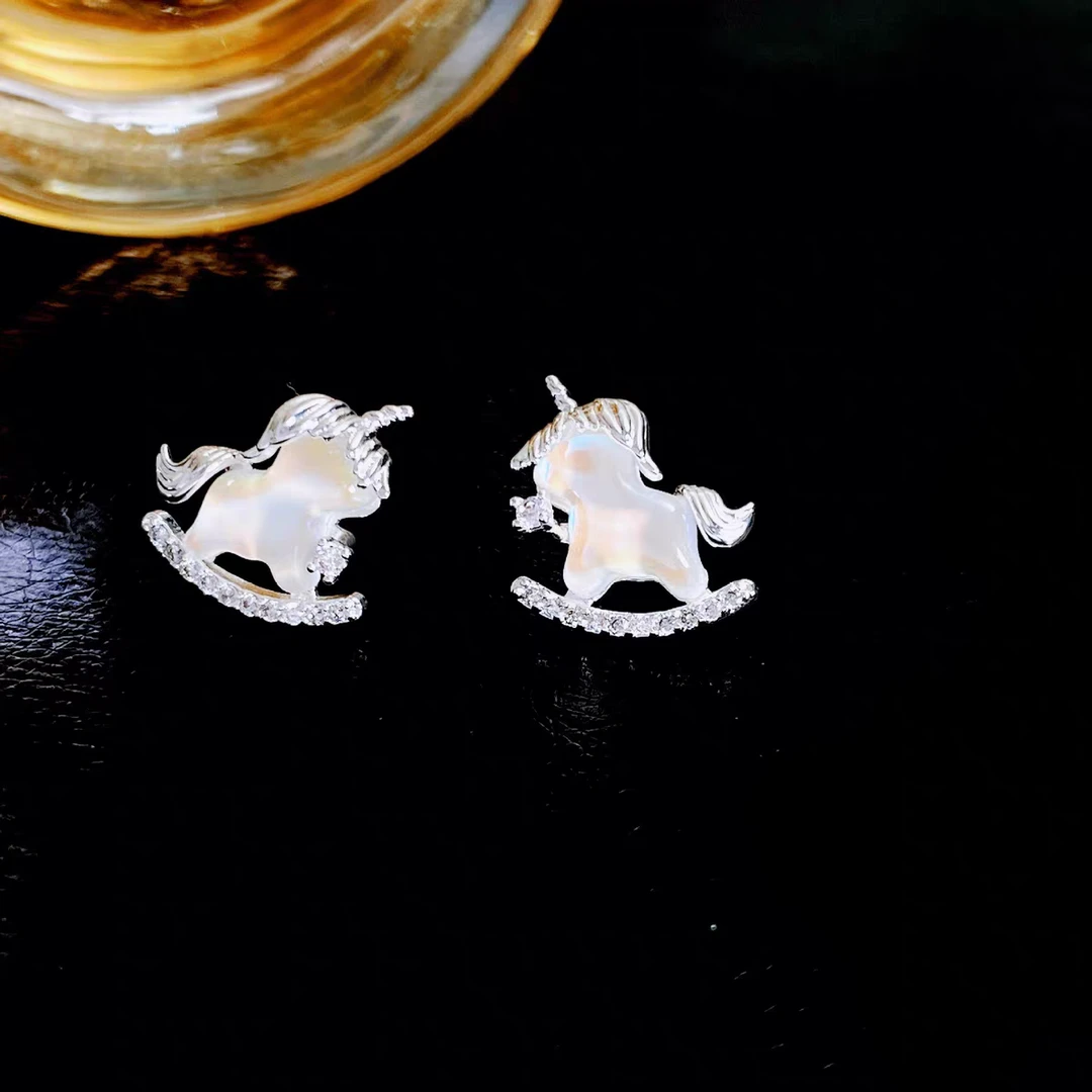 铜合金耳饰 【E100】新款气质温柔耳环时尚精致百搭