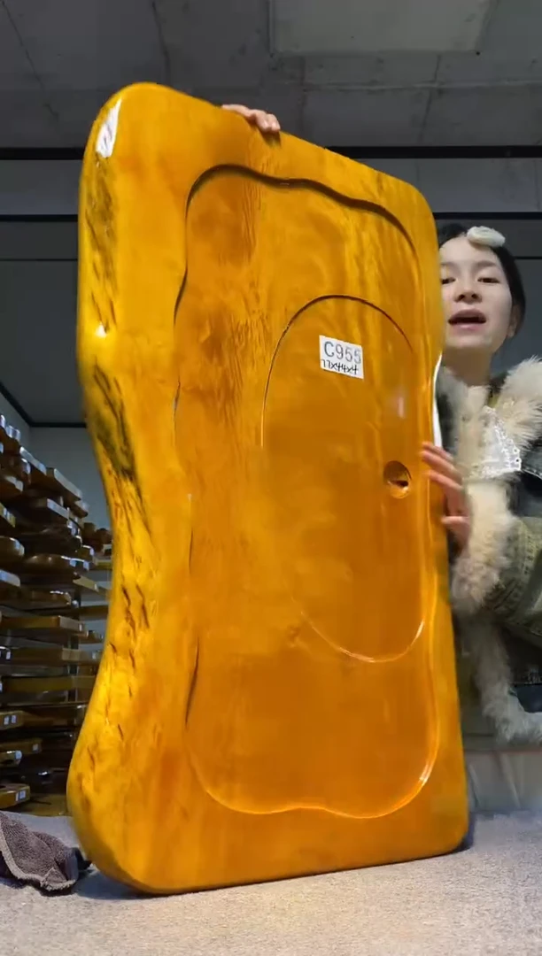 实木原木茶盘 一物一拍(不含配件）