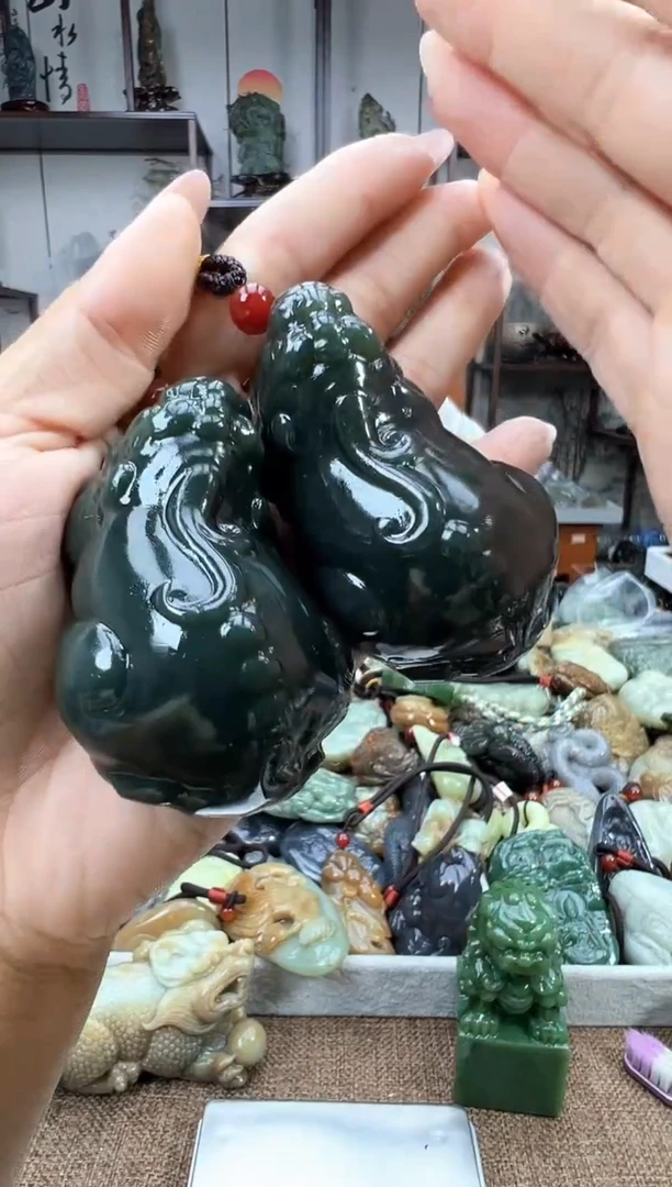 和田玉未镶嵌把件100+-多样性发货 拍一发一