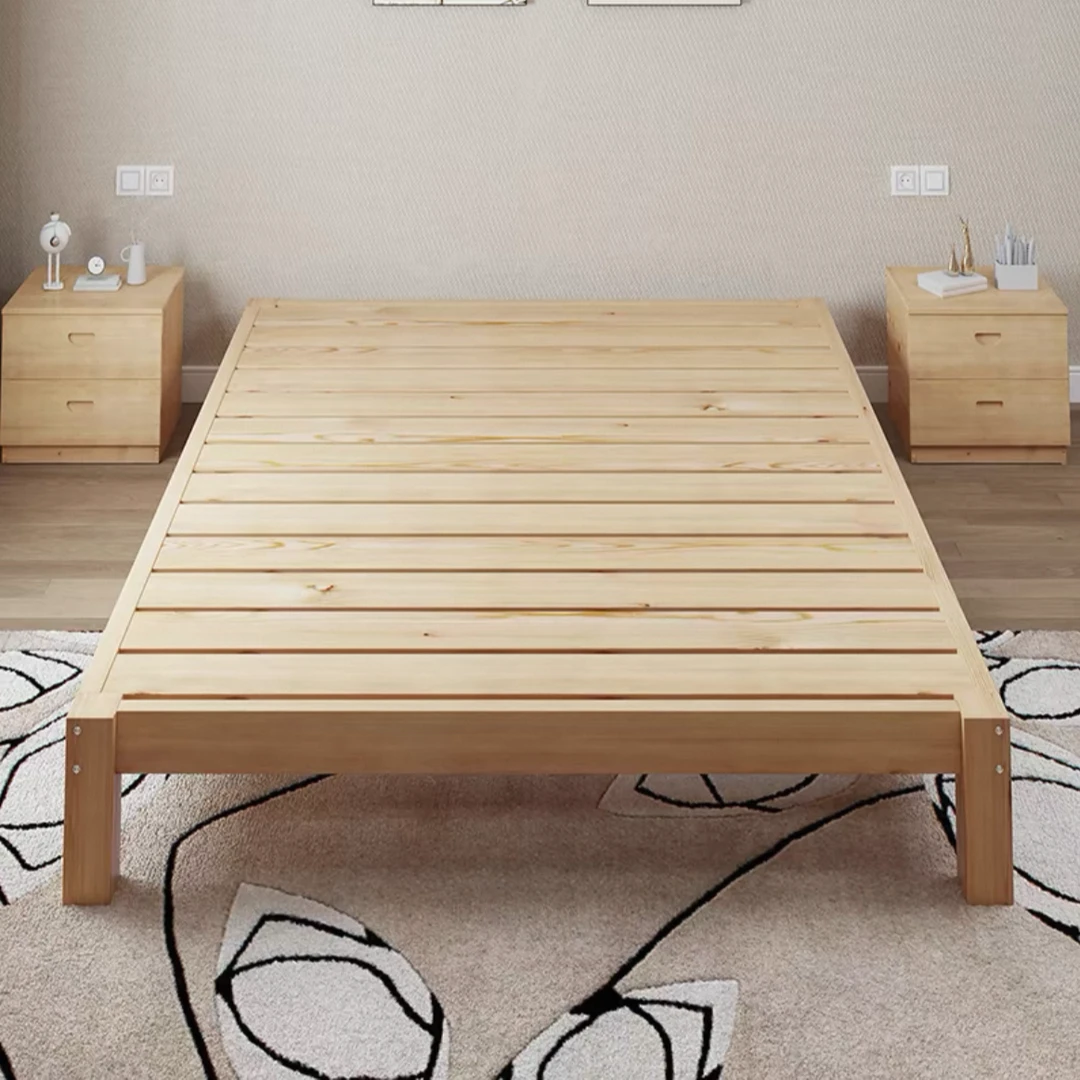 拉萨发货西藏包邮实木床全实木无床1.8米双人床出