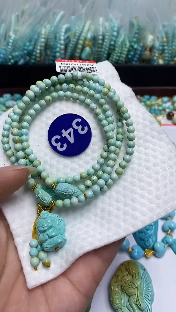 【闪购商品】绿松石项链未镶嵌343