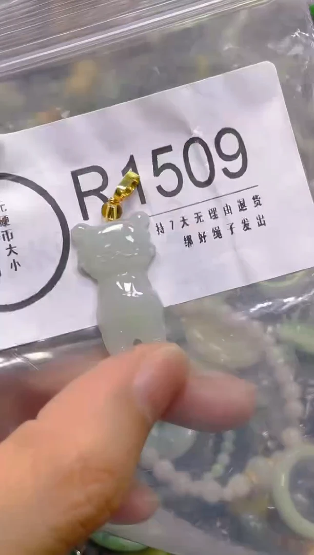翡翠未镶嵌颈饰/R/翡翠A货一图一物