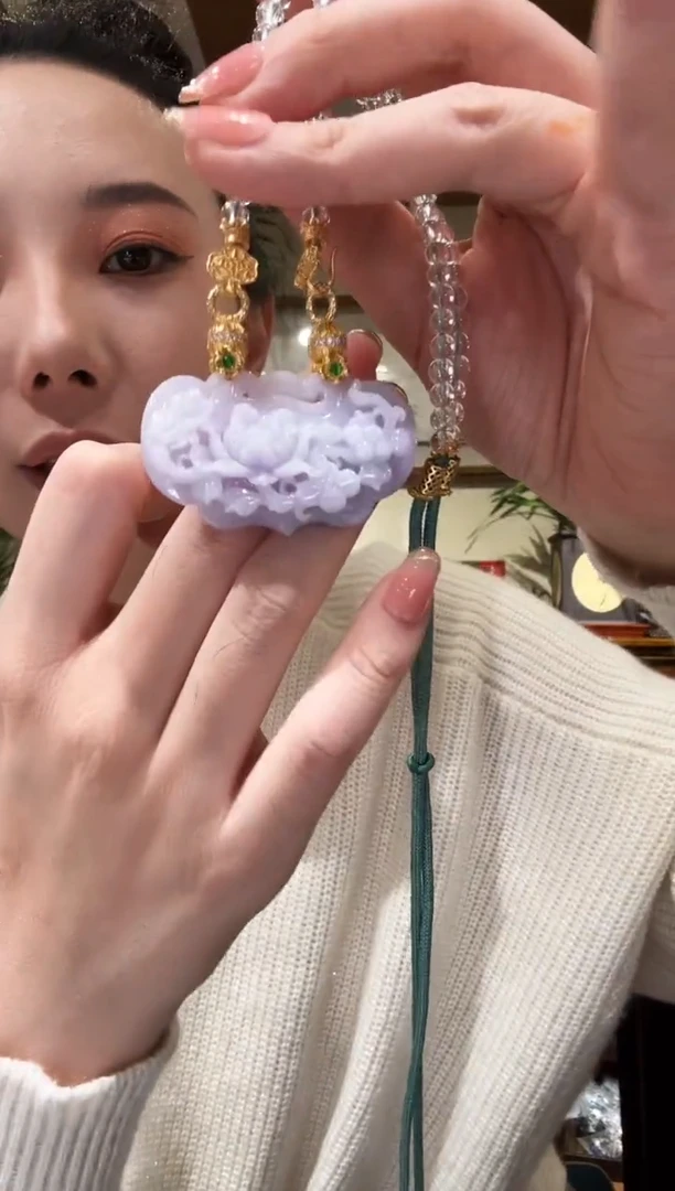 【闪购商品】翡翠颈饰未镶嵌国风
