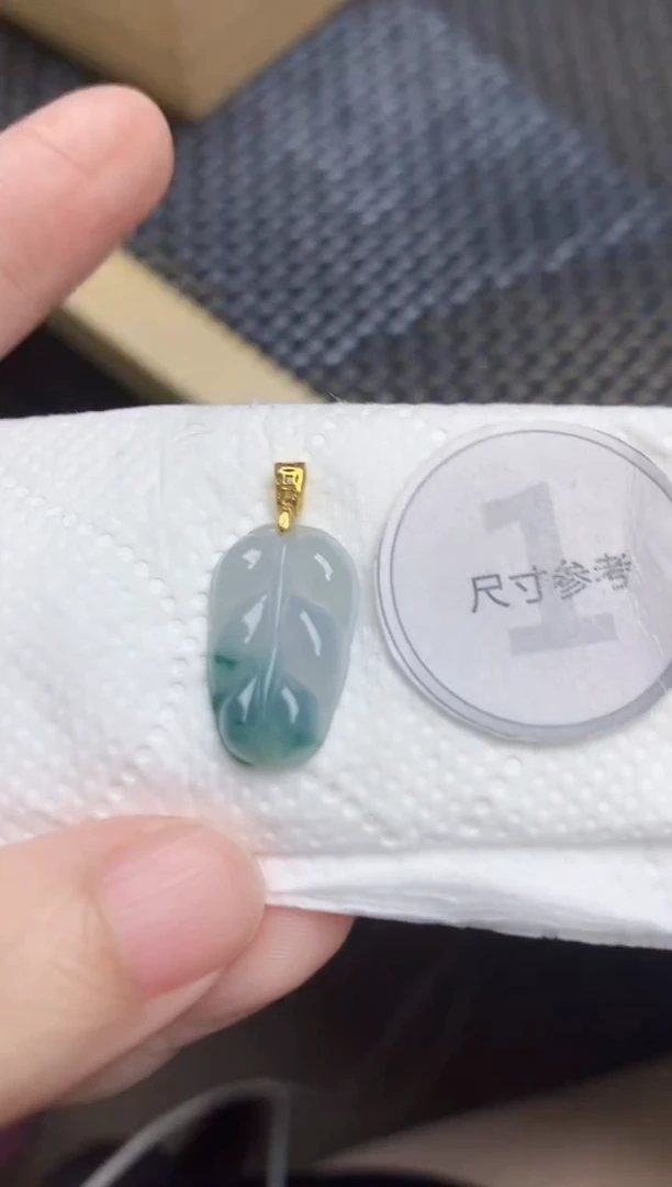 颈饰未镶嵌翡翠天然缅甸A货翡翠