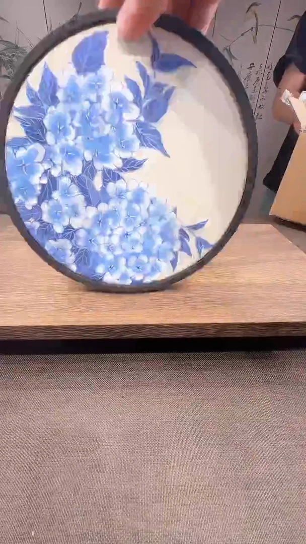 @微光茶器绣球干泡盘G3145