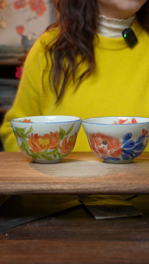 【闪购商品】瓷片福利  高温釉下彩手工手绘