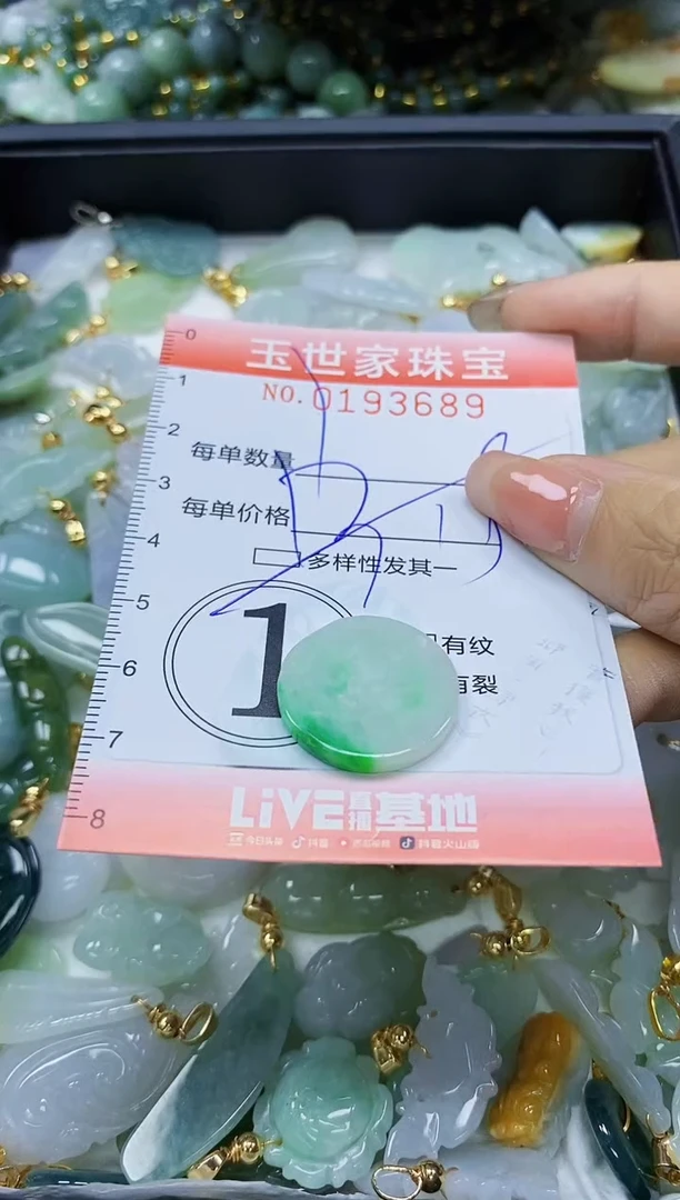 【闪购商品】翡翠颈饰未镶嵌闪购商品00193689多样性发其一