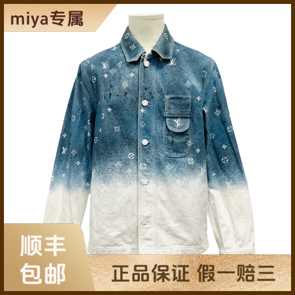 妃鱼/路易威登/棉/外套/95新/M3/5