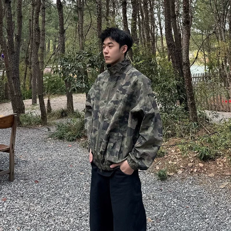 加大码300斤户外速干运动迷彩防晒衣外套男女夏季薄款冲锋衣夹克