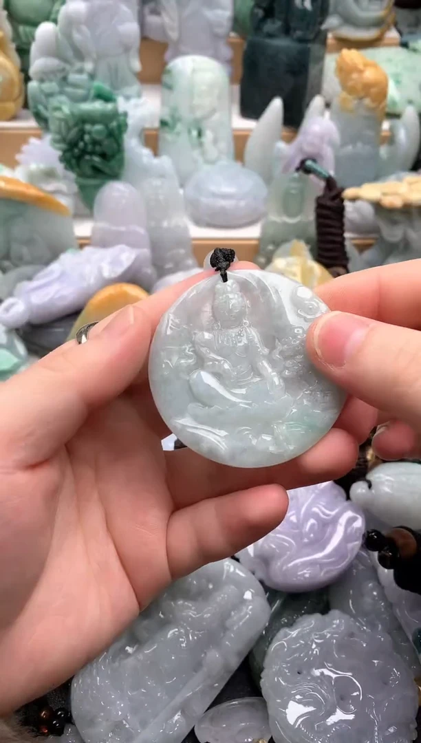 吊坠(不含链)未镶嵌翡翠1