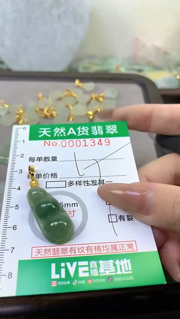 颈饰未镶嵌翡翠未镶嵌纯天然A货翡翠