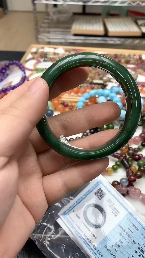 【闪购商品】和田玉（糖玉）手镯未镶嵌手链65