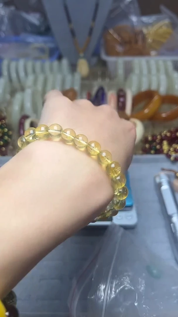 【闪购商品】查罗石手绳合金手串