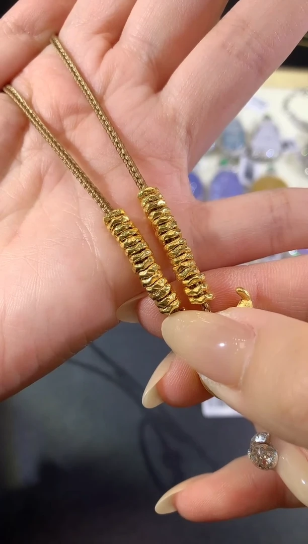 颈饰定制足金3-28颗盘缠（多样性发货一件不含吊坠