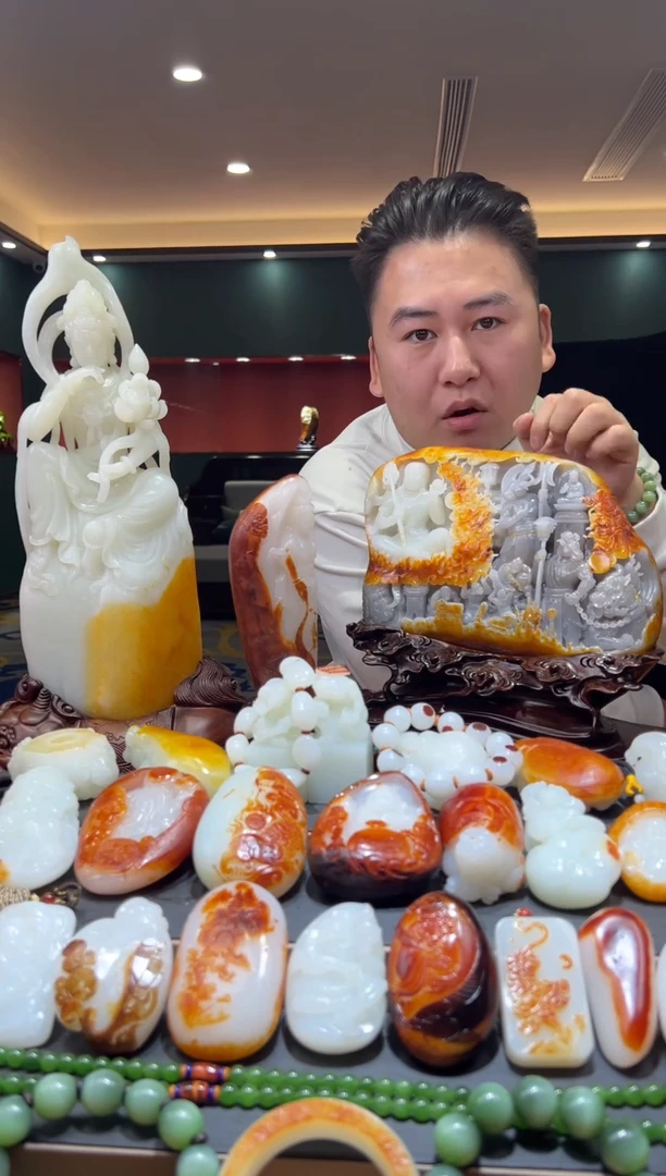 未镶嵌和田玉把件顺****6和田玉