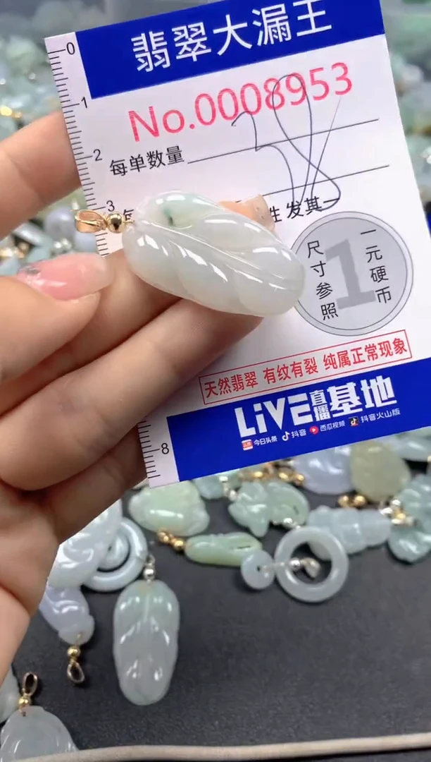 颈饰未镶嵌翡翠8953