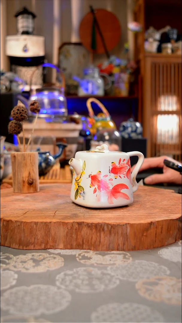 【闪购商品】杯子金鱼手工手绘手工手绘