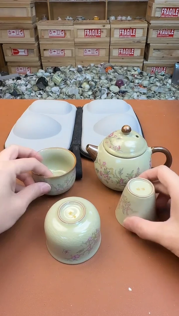 旅行有些茶具有瑕疵介意勿拍，直播样品清活都是孤品亏本卖