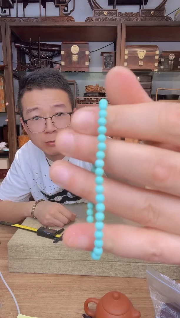 乌木类书架580松0.4单圈手串