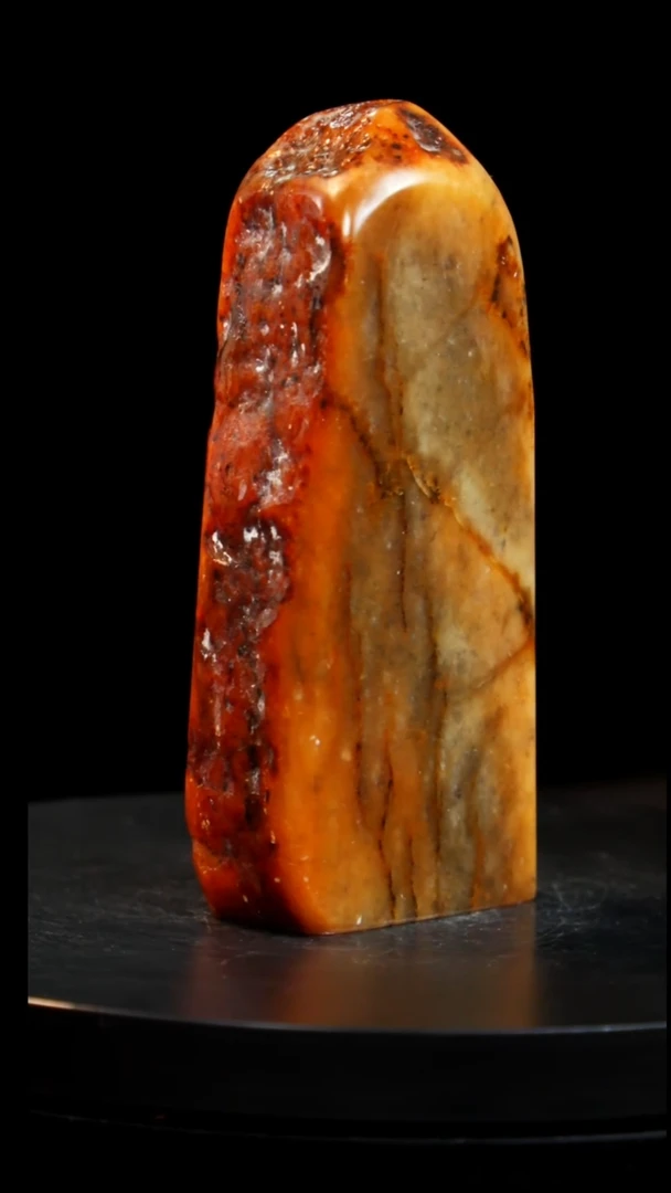 田黄石黄冻印章印章印章