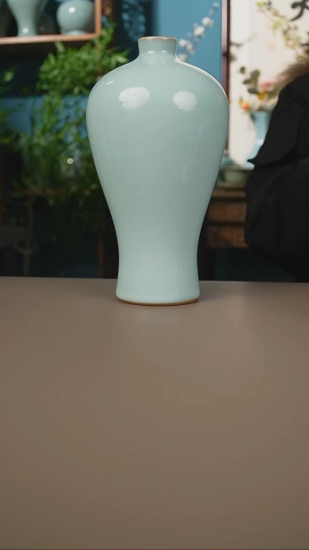 天青梅瓶微暇23