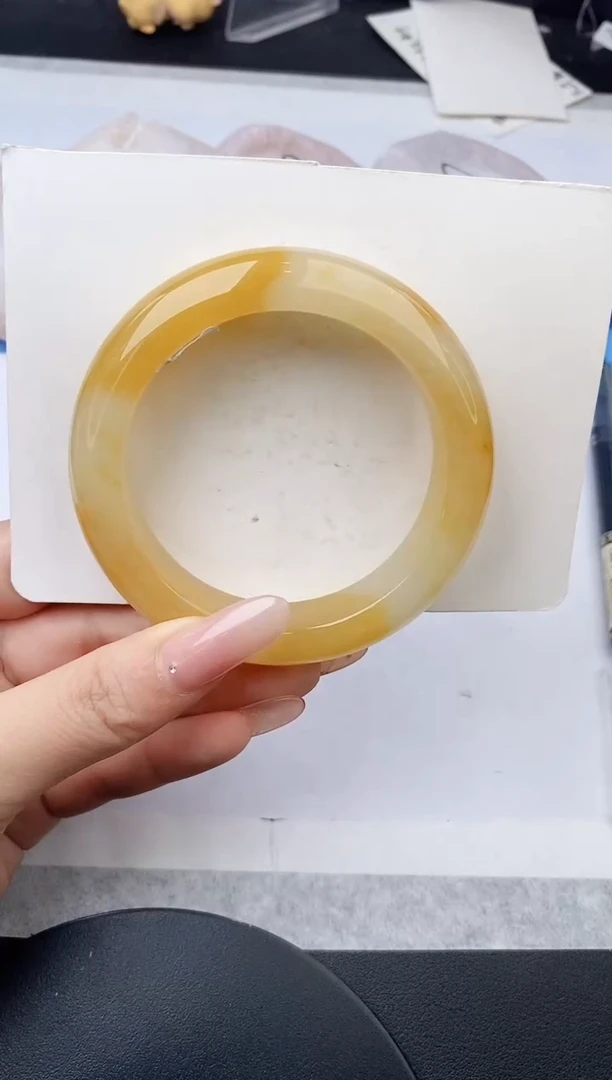 未镶嵌手镯石英质玉w288-HB56+