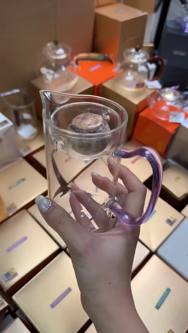 @@禾器晶彩沁润浅紫色