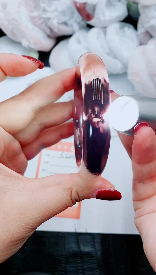 【闪购商品】石英质玉手镯未镶嵌S224-56-57