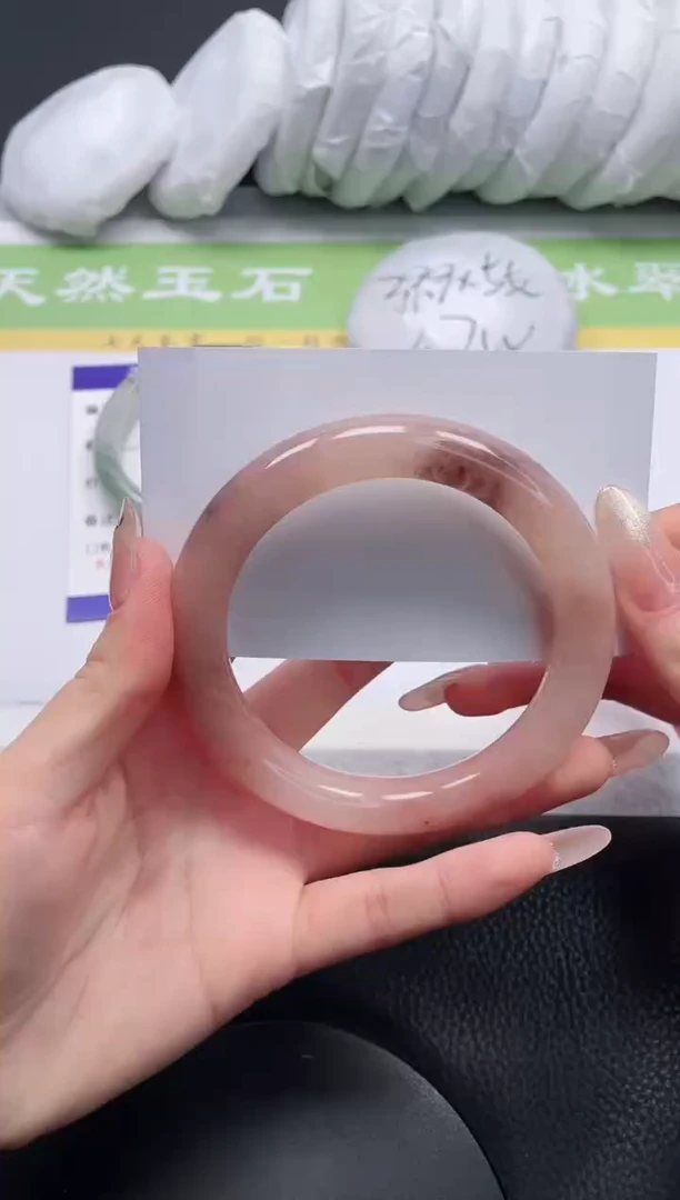 【闪购商品】石英质玉手镯未镶嵌A166-62.8