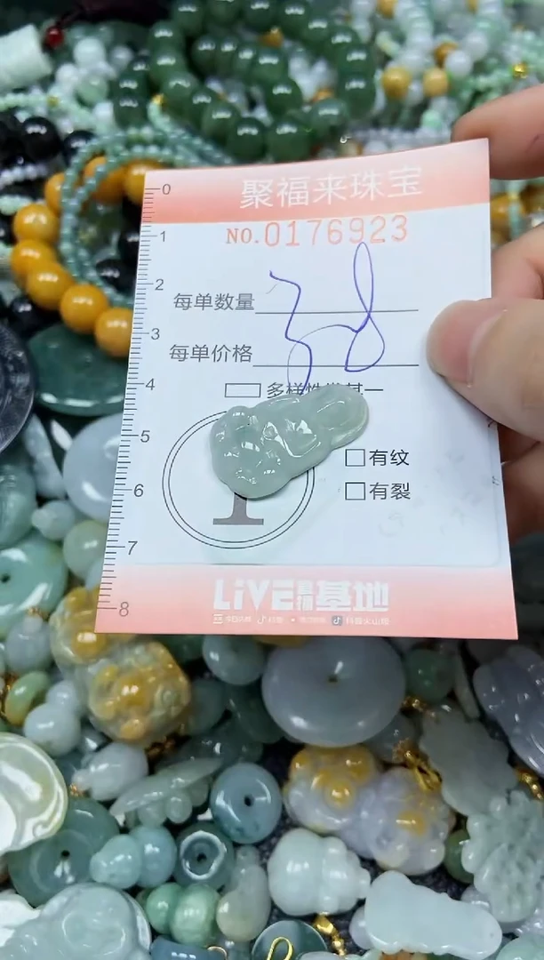 翡翠未镶嵌颈饰闪购0176923