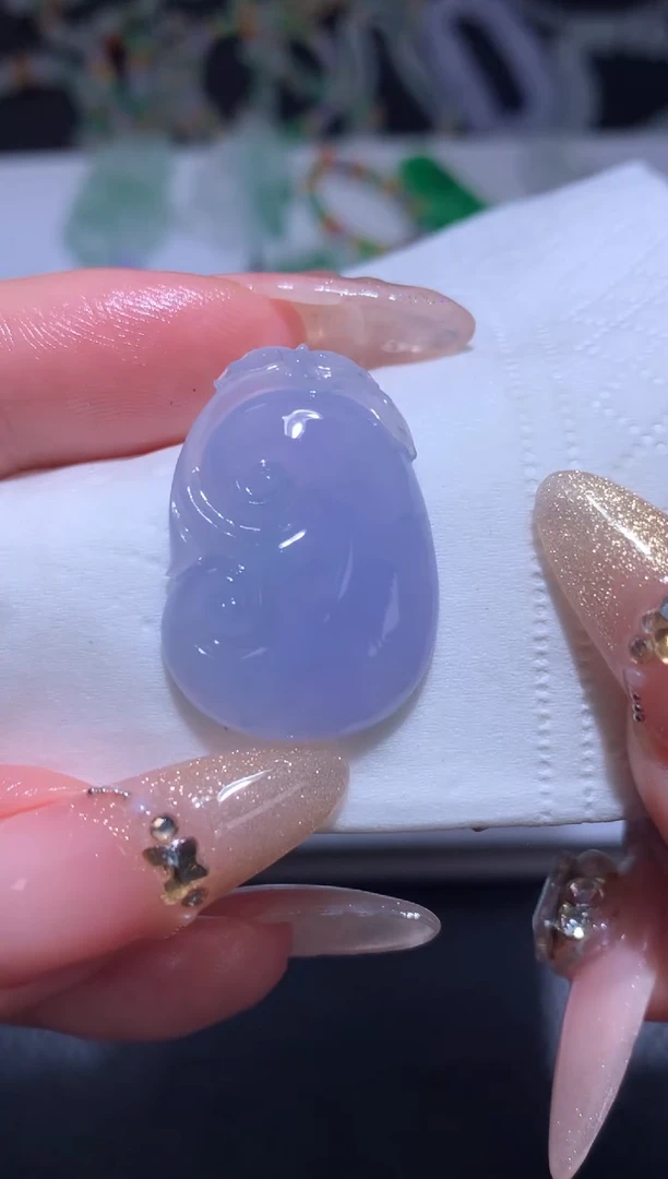 未镶嵌定制翡翠如意