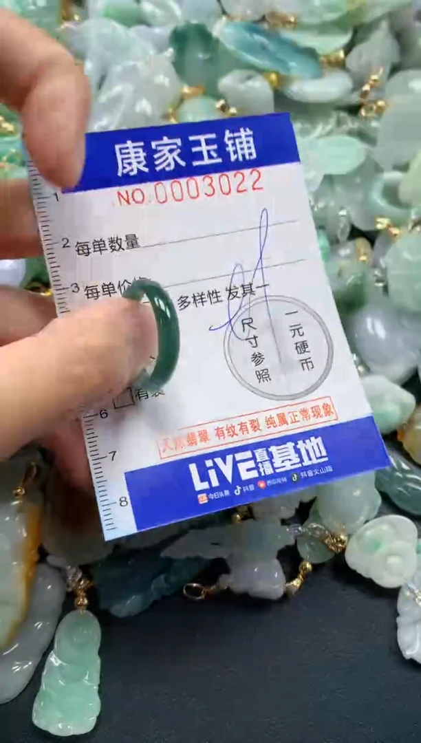 颈饰未镶嵌翡翠3022
