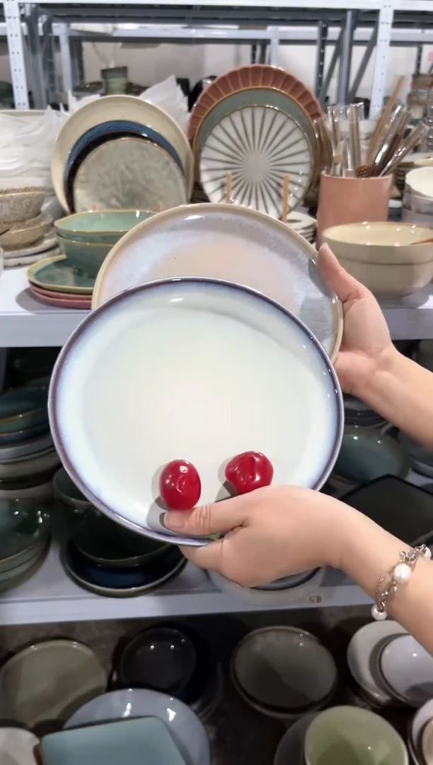 【闪购商品】瓷片外贸尾货瑕疵满20包邮X2 小盘组合