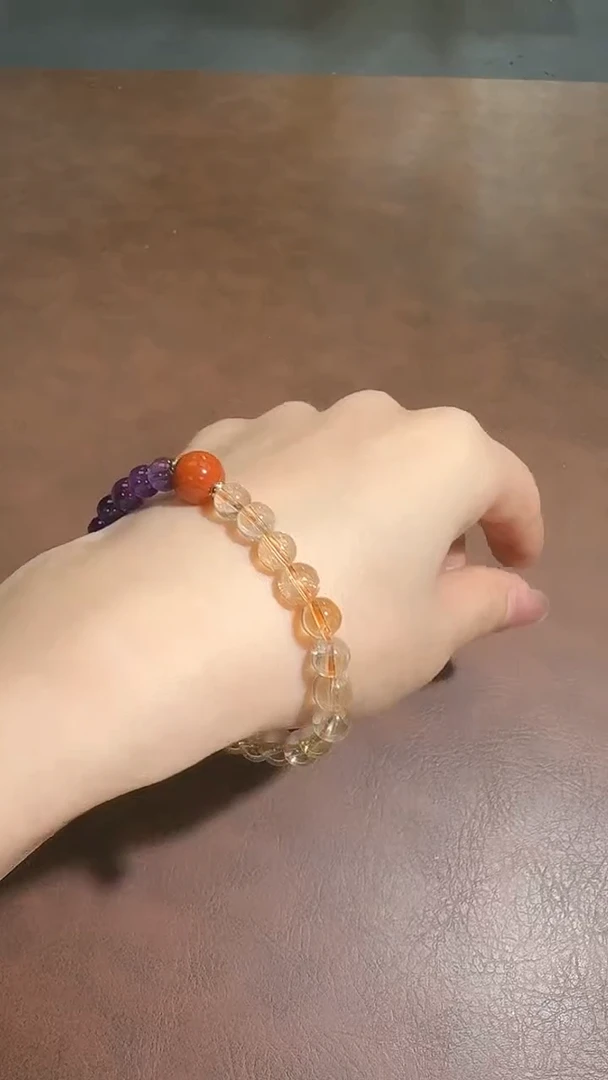 未镶嵌手链水晶艾115 多样性发货其一