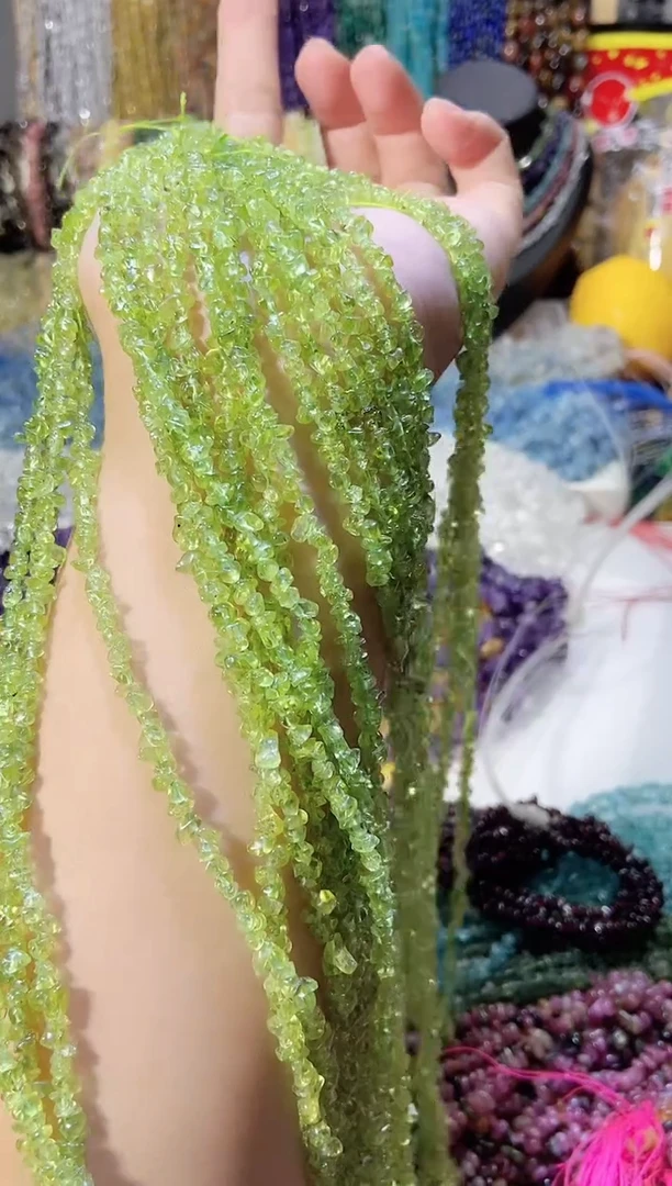 未镶嵌珠宝半成品水晶橄榄