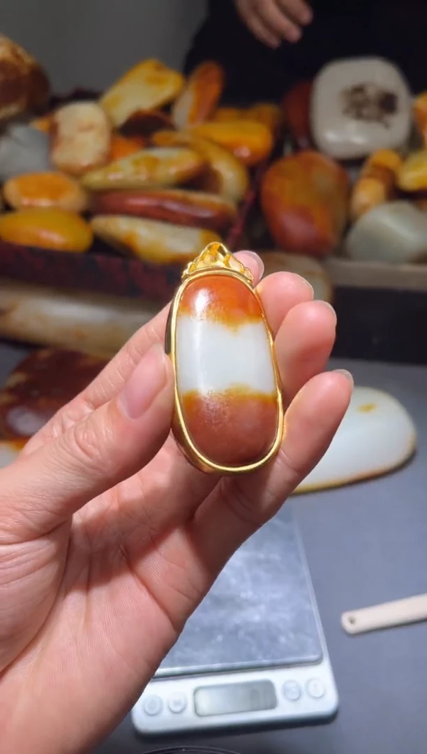 【闪购商品】和田玉（子料）挂件未镶嵌YL-ZZ-1.23-69