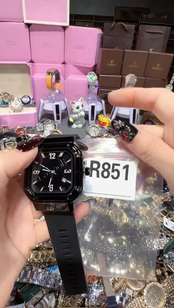 石英机芯不锈钢不锈钢直播定闪专用