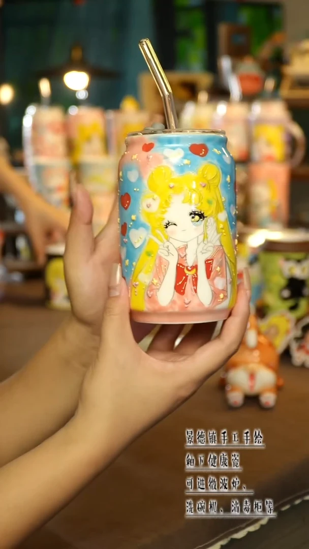 景德镇陶瓷手工手绘&A108