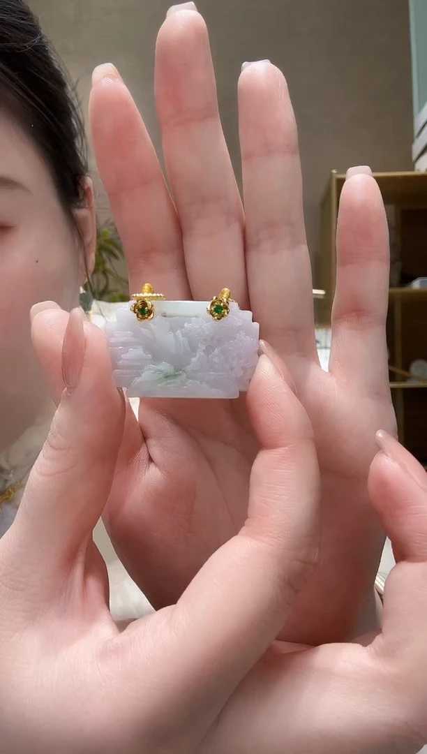 【闪购商品】翡翠颈饰未镶嵌吊坠