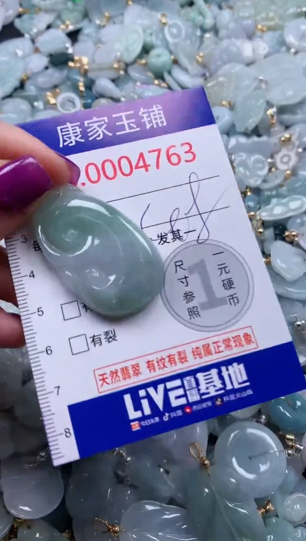 颈饰未镶嵌翡翠4763