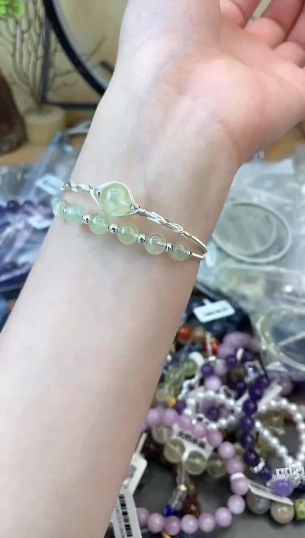 【闪购商品】葡萄石未镶嵌手饰101手串