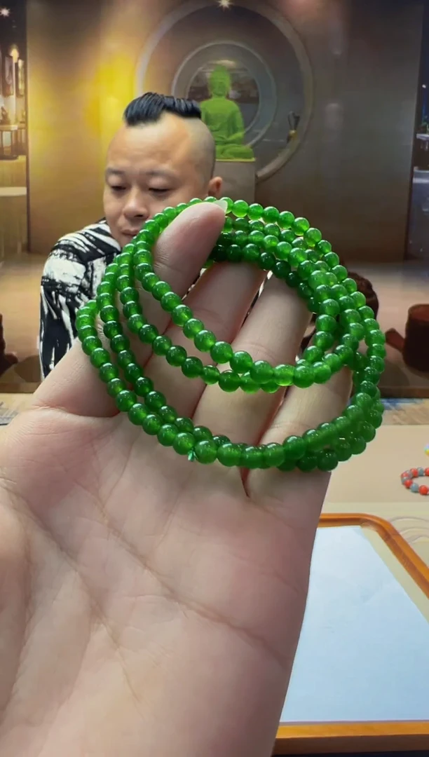 翡翠未镶嵌颈饰SY2025-6-23-27