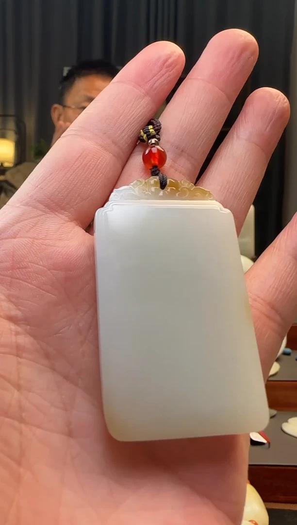 吊坠(不含链)未镶嵌和田玉挂件