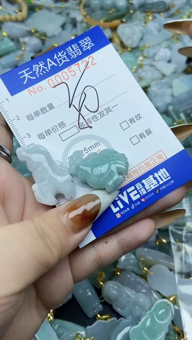 【闪购商品】翡翠颈饰未镶嵌天然A货翡翠