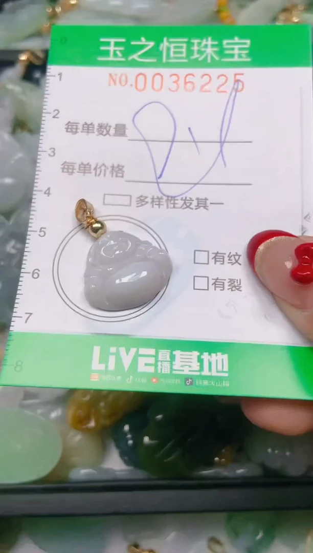 【闪购商品】翡翠颈饰未镶嵌闪购0036225